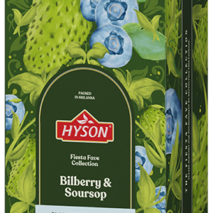 Hyson Premium zeleni čaj borovnica/Soursop/Fiesta Fave Collection