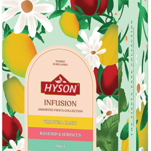 Hyson® Premium izbran asortiman sadno zeliščnih čajev (5 različnih okusov)
